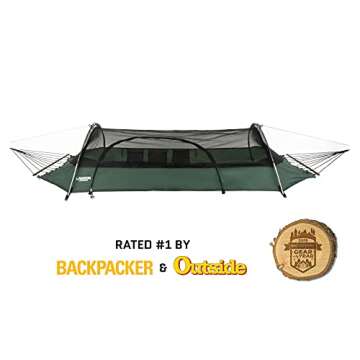 Lawson Hammock Blue Ridge Camping Hammock and Tent (Rainfly and Bug Net Included)