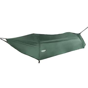 Lawson Hammock Blue Ridge Camping Hammock and Tent (Rainfly and Bug Net Included)