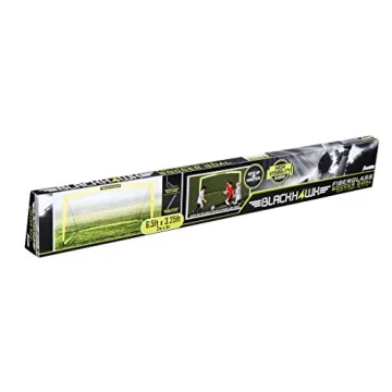 Franklin Sports Blackhawk Portable Soccer Goal 4x3 Optic Yellow