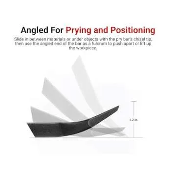 TEKTON Angled End Handled Pry Bar Set, 3-Piece (12, 17, 25 in.) | LSQ42103