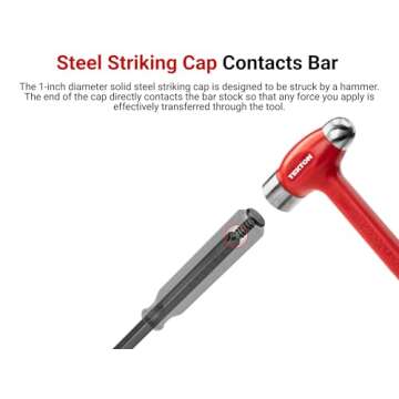 TEKTON Angled End Handled Pry Bar Set, 3-Piece (12, 17, 25 in.) | LSQ42103