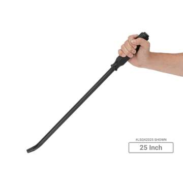 TEKTON Angled End Handled Pry Bar Set, 3-Piece (12, 17, 25 in.) | LSQ42103