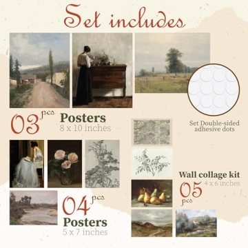 Vintage Wall Art Prints for Elegant Home Decor