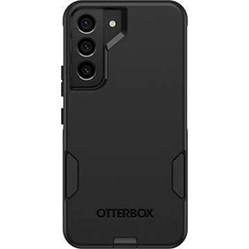 OtterBox Galaxy S22 Commuter Series Case - Black, Slim & Tough, Pocket-Friendly, with Port Protection