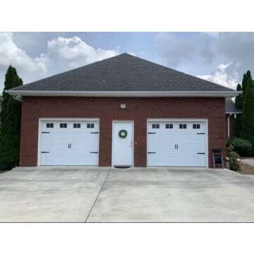 Garage Door Magnetic Hardware Accents Decorative Faux Hinges Handles Kit