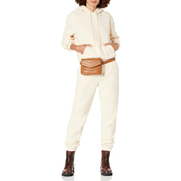 Women's Seychelles Sherpa Hoodie Cozy Loose Fit