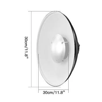 Soonpho 12 inch Beauty Dish for Bowens Mount - Ideal Lighting