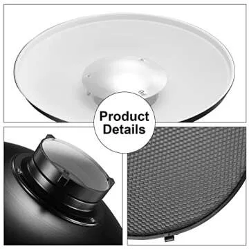 Soonpho 12 inch Beauty Dish for Bowens Mount - Ideal Lighting
