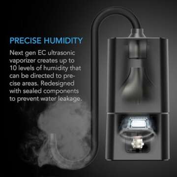 Precision Control Plant Humidifier with Smart Technology
