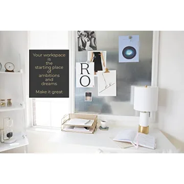 Elegant Gold File Organizer for Your Desk - Perfect for Office