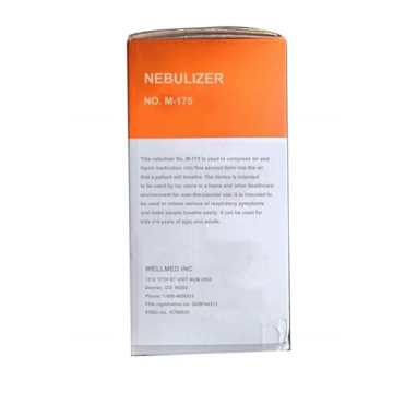 Portable Nebulizer No. M-175 for Easy Breathing