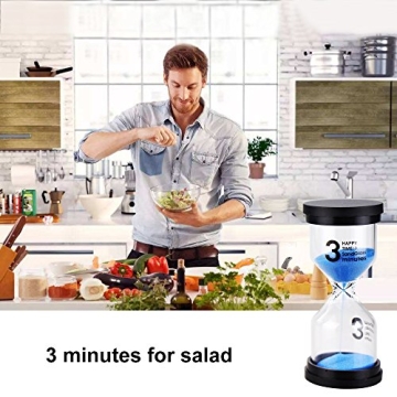 EMDMAK Colorful Sand Timer Set for Fun Time Management