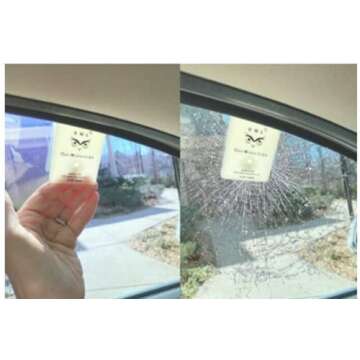 OWL 4 Pack Car Window Glass Breaker & Seatbelt Cutter Card Emergency Escape Rescue Hammer Safety Life Saving Crash Survival Kit 2-in-1 Tool - Made in USA (4 Ivory Cards/no Holders)