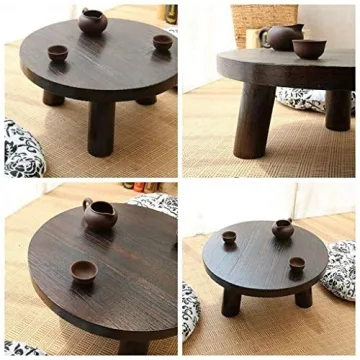 Stylish WYKDL Retro Coffee Table for Living Room Comfort