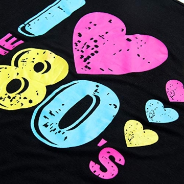 Smile Fish I Love The 80's Off The Shoulder T-Shirts