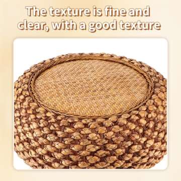 Natudeco Comfortable Japanese Style Tatami Floor Pillow