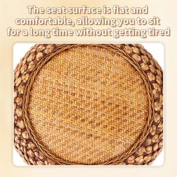 Natudeco Comfortable Japanese Style Tatami Floor Pillow