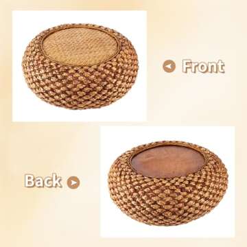 Natudeco Comfortable Japanese Style Tatami Floor Pillow