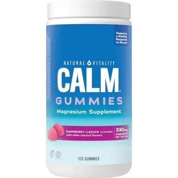 Natural Vitality CALM Gummies for Stress Relief & Sleep Support
