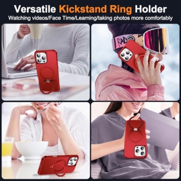 Durable & Stylish SKYLMW iPhone 16 Pro Max Case with Stand