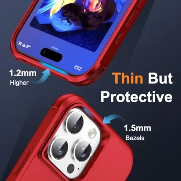 Durable & Stylish SKYLMW iPhone 16 Pro Max Case with Stand