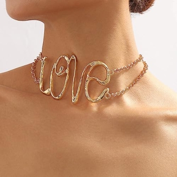 Stylish Jovono Love Choker Necklace for Trendy Women