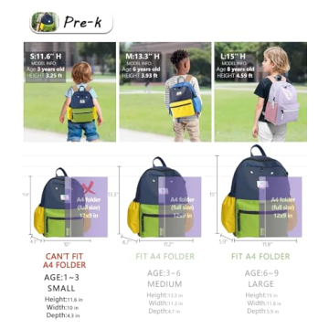 Durable Preschool Backpack for Kids - Fun & Functional