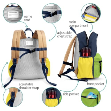 Durable Preschool Backpack for Kids - Fun & Functional