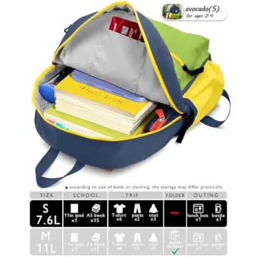Durable Preschool Backpack for Kids - Fun & Functional