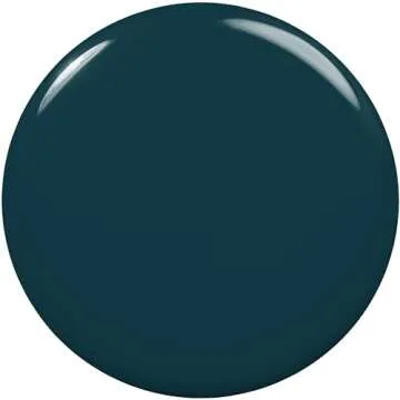 essie Nail Polish, Salon-Quality Deep Milky Teal Nail Polish, Flying Solo Collection, Vegan, In Plan...