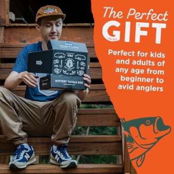 Catch Co Mystery Tackle Box PRO Inshore Saltwater Fishing Kit | Redfish | Striped Bass| Snook | Spec...