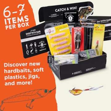 Catch Co Mystery Tackle Box PRO Inshore Saltwater Fishing Kit | Redfish | Striped Bass| Snook | Speckled Trout | Flounder