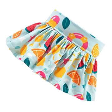 CuteBone Dog Bikini Dress Puppy Bathing Suit Swimsuit Cat Costume for Small Dogs Pet Apparel 2DB05S