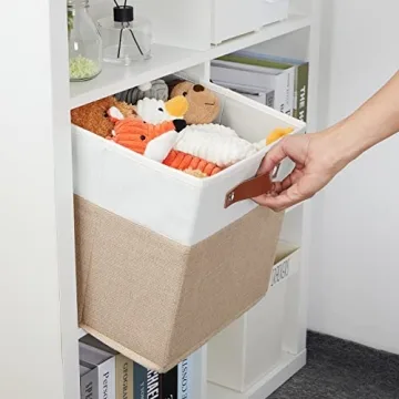 DULLEMELO 12x12 Stylish Storage Cubes for Home Organization