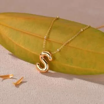 Personalized LUCA SMITH Initial Necklace for Women