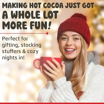 Christmas Hot Cocoa Toppers with Belgian Chocolate