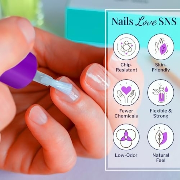 SNS Gelous Base Coat for Easy Salon-Quality Nails