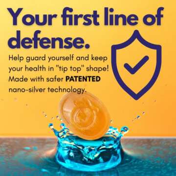 Silver Biotics Colloidal SIlver Lozenges | 60 PPM Ag₄O₄ SilverSol | Immune Support + Throat Soot...