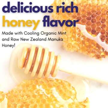 Silver Biotics Colloidal SIlver Lozenges | 60 PPM Ag₄O₄ SilverSol | Immune Support + Throat Soothing Lozenges | Manuka Honey | 21 Count