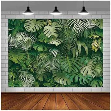 Jungle Safari PVC Backdrop for Birthday and Baby Shower
