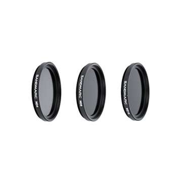 SANDMARC Scape Filters - ND4, ND8, ND16 Filter Set for iPhone X, 8, 8 Plus 7, 7 Plus, 6S, 6S Plus, 6...