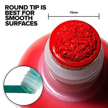 Krink K-60 Green Paint Marker - Top-Quality Opaque Graffiti Tool for All Surfaces