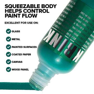 Krink K-60 Green Paint Marker - Vibrant & Permanent Artistic Tool