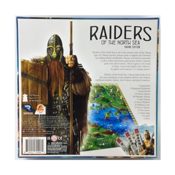 Raiders of The North Seas Viking Edition Strategy Board Game
