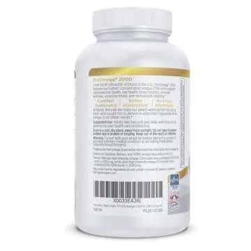 Nordic Naturals ProOmega 2000 - Omega-3 Fish Oil Soft Gels