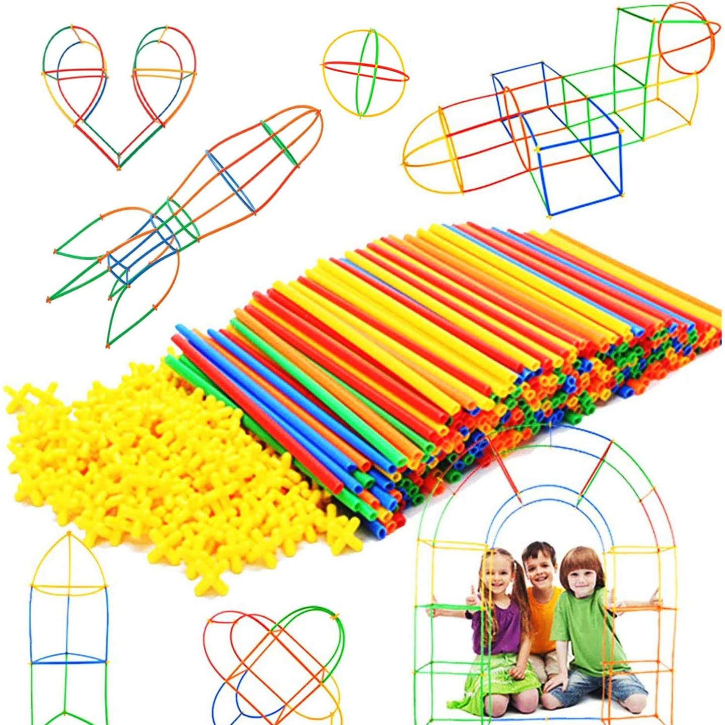 RAINBOW TOYFROG STEM Building Blocks for Ages 3-12
