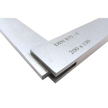 Kinex Solid Machinist Square 4 x 2-3/4 Inches DIN 875/0