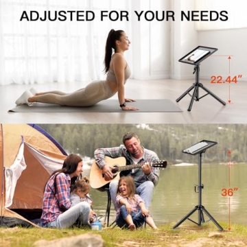 Adjustable AMADA Projector Stand for Home and Office Use