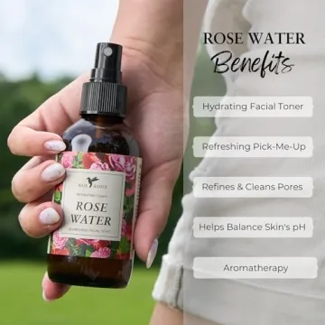 Hydrate Skin and Hair with Rose Water Spray Toner