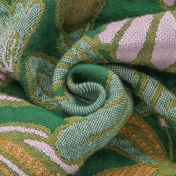 Ffdshc Floral Boho Throw Blanket 100% Cotton Reversible